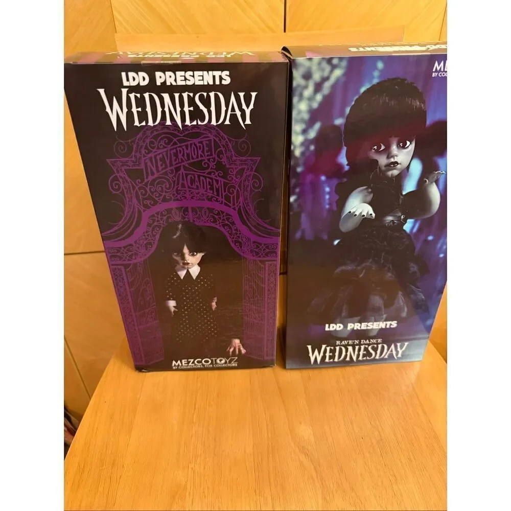 LDD Presents Wednesday Addams 2 NIB Dolls Dancing&Nevermore